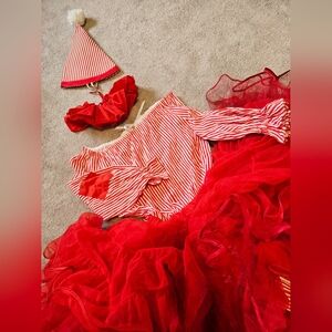 Adult Vintage Clown Costume Set
